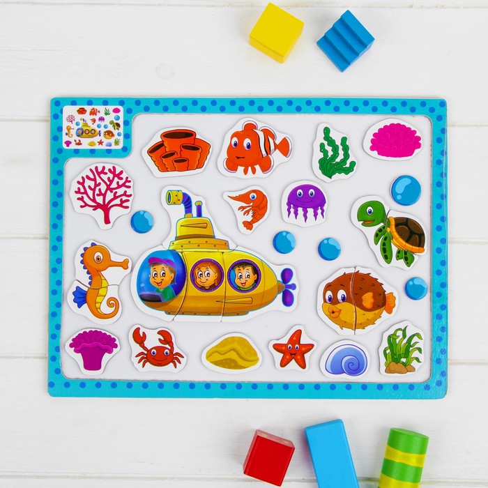 Магнитный конструктор "Подводная лодка"