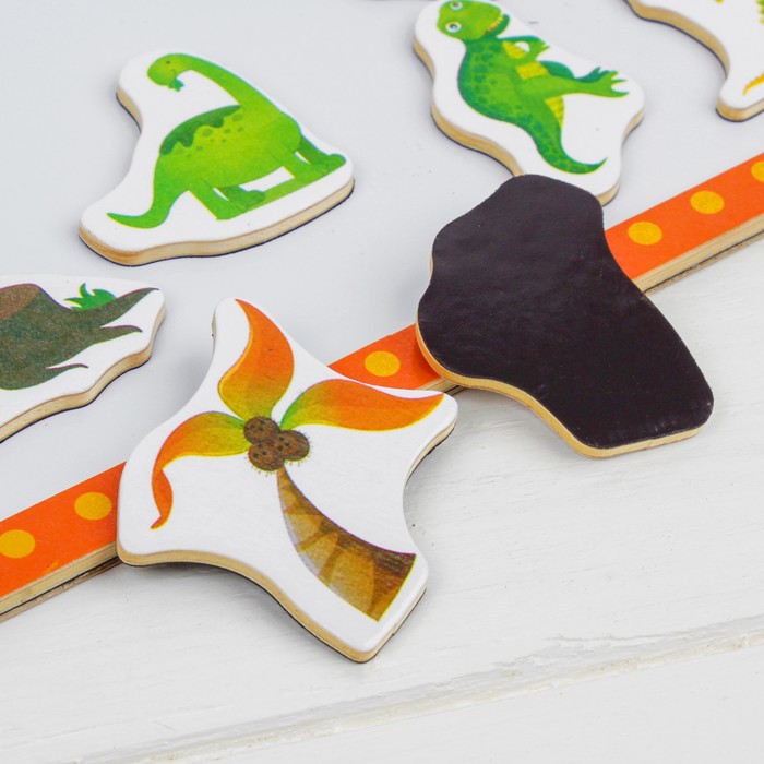 Магнитный конструктор "Динозавры"