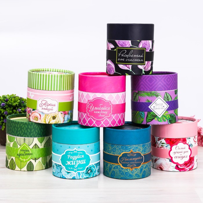 Растущий сувенир "Улыбайся каждому дню", анютины глазки