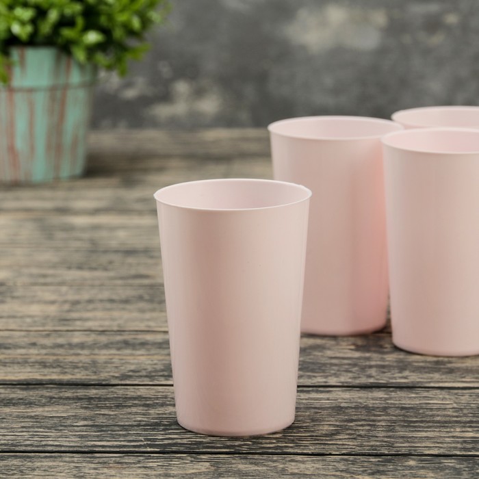 Набор питьевой "Нежность", 5 предметов: кувшин 1,5 л, 4 стакана 300 мл