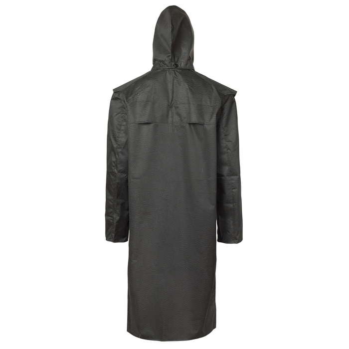 Плащ влагозащитный прорезиненный, диагональ. размер 44-46, рост 182