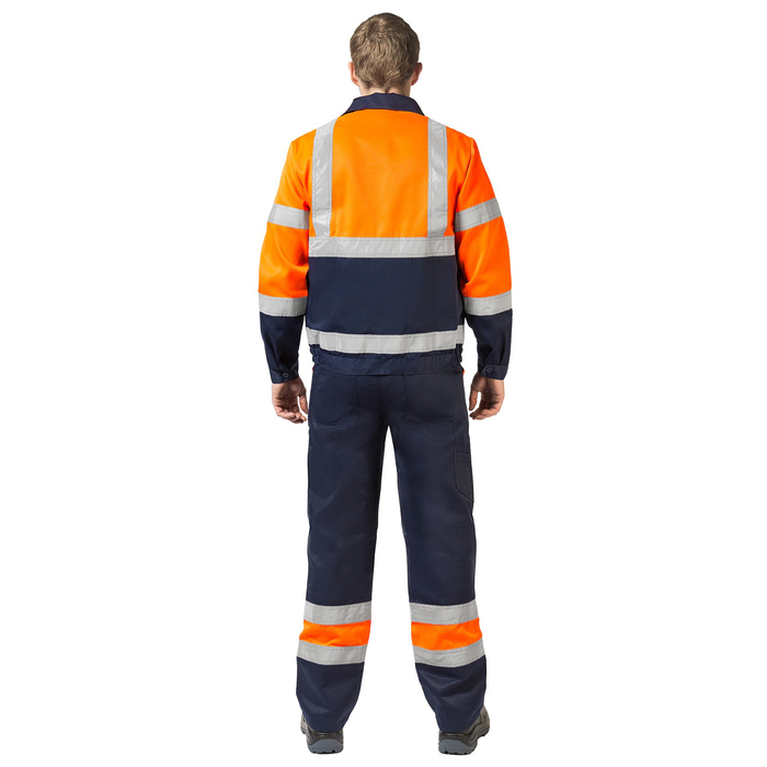 Костюм рабочий Магистраль с брюками, размер 52-54, рост 158-164