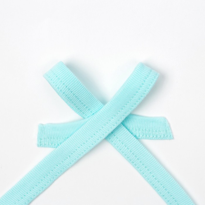 Слюнявчик "Маленькая снегурочка" 100% хл, интерлок