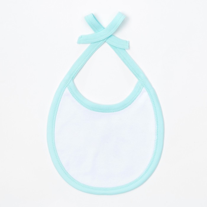 Слюнявчик "Маленькая снегурочка" 100% хл, интерлок