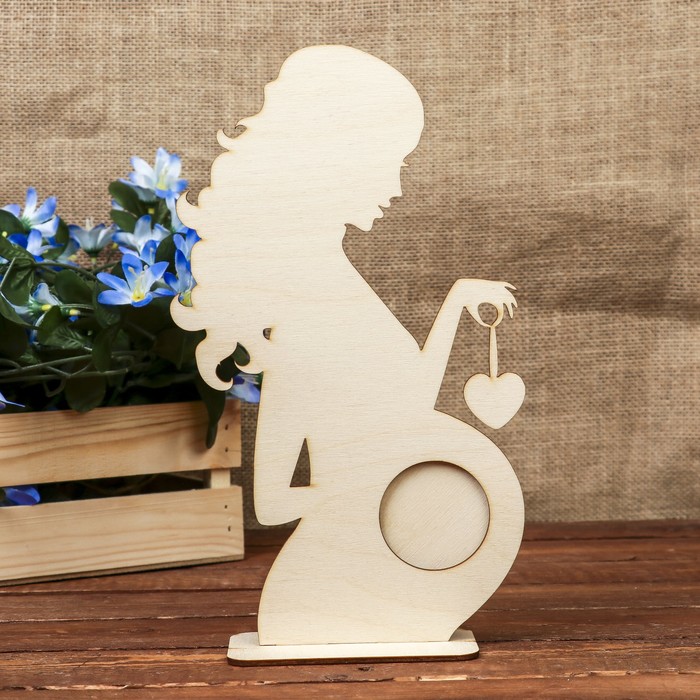 Фоторамка для фото 5х5 см "В ожидании чуда № 2" 16х27 см