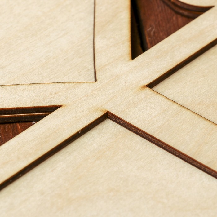 Фоторамка для фото 9х12, 10х10 см "Наше счастье" 45х35 см