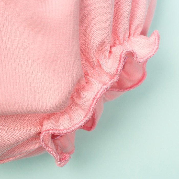 Комплект: топ и трусы под памперс Крошка я "Фрукты", рост 74-80см (9-12мес)