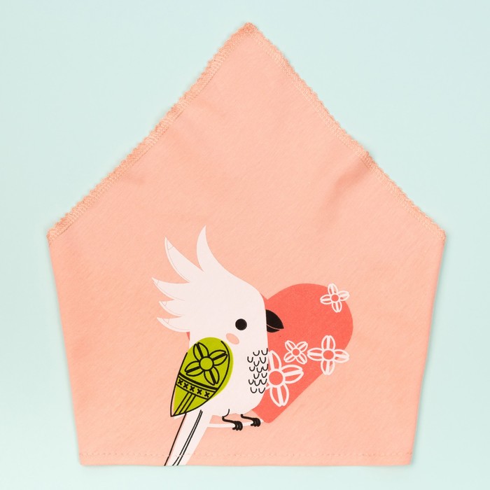 Чепчик (косынка) Крошка Я "Тропики" р-р 44 (6-9 мес)