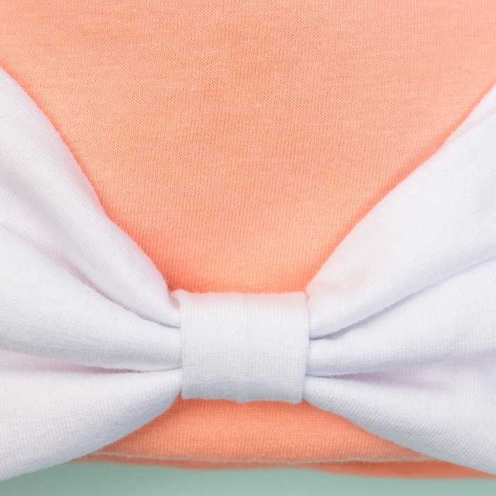 Шапочка с бантом Крошка Я "Тропики" р-р 48 (1,5-2года)