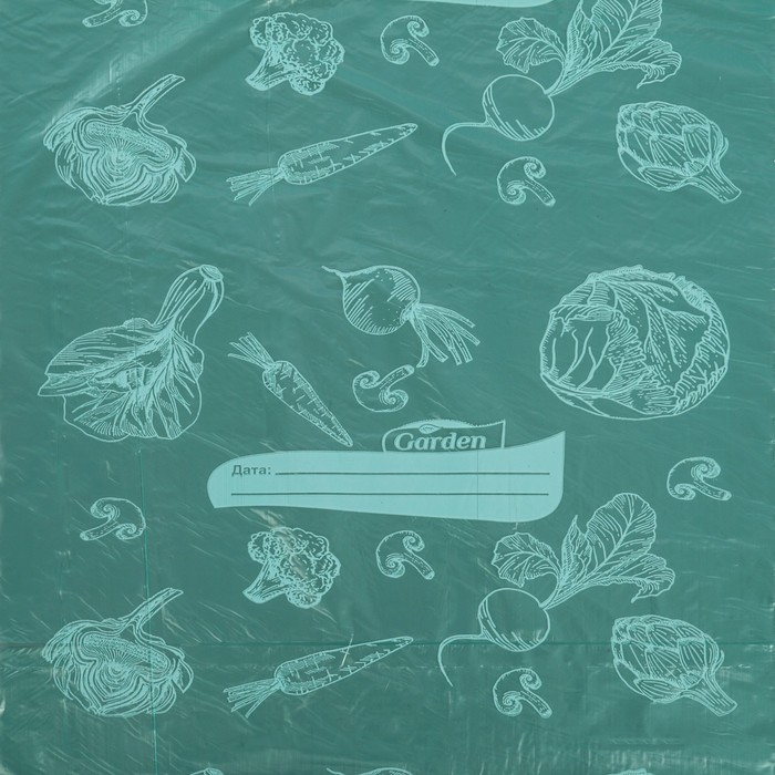 Garden Пакеты универсальные c полем для записи 24х35 см,30 шт./рулон