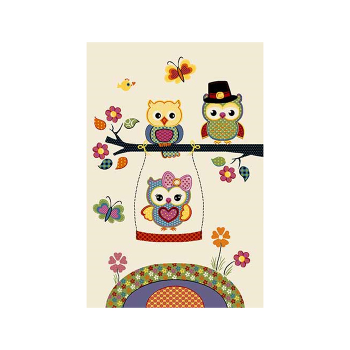 Ковер Fraise CRYSTAL 2740, 1,2*1,8 м, прямоугольный, CREAM