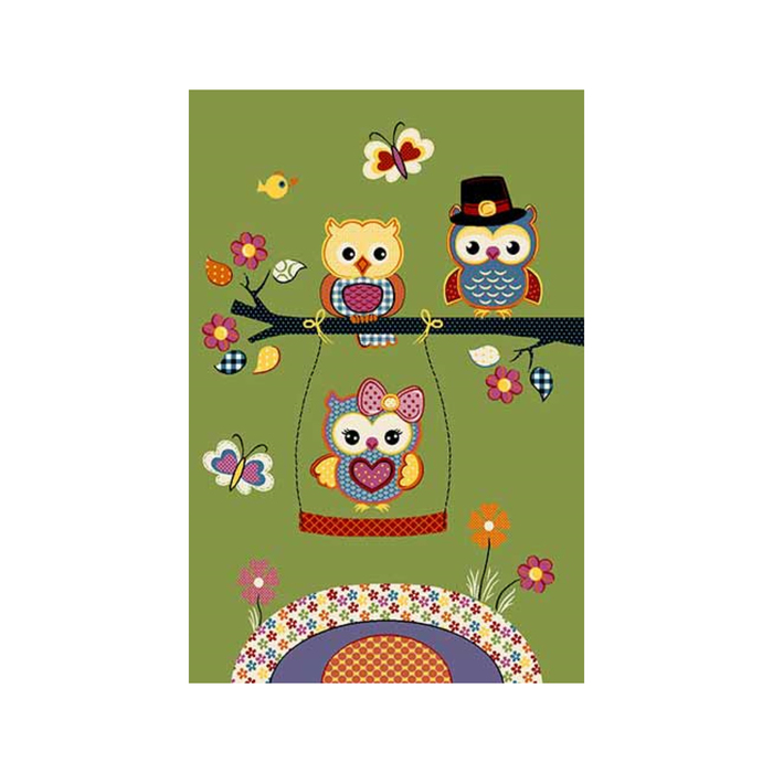 Ковер Fraise CRYSTAL 2740, 2*3 м, прямоугольный, GREEN