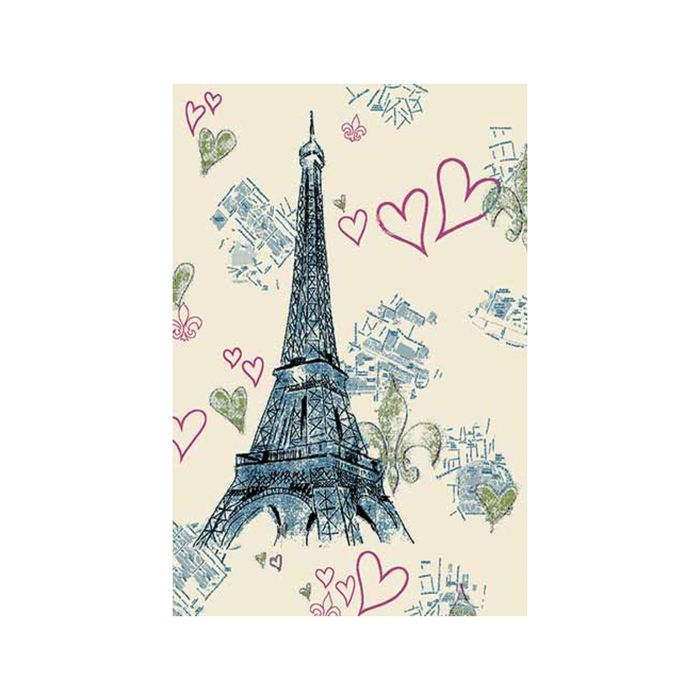 Ковер Fraise CRYSTAL 2795, 1,6*2,3 м, прямоугольный, CREAM