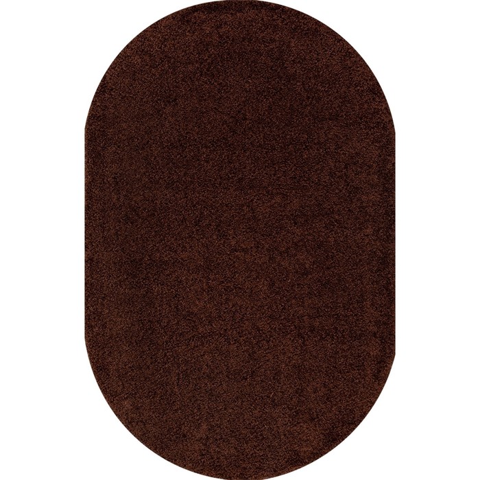 Ковёр SHAGGY ULTRA s600, 2*3 м, овал, BROWN