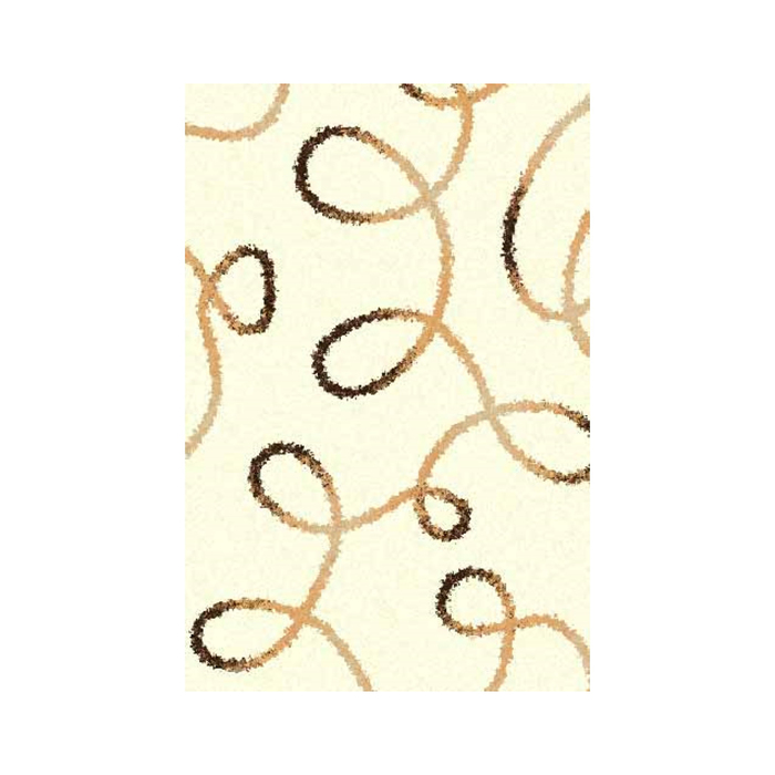 Ковёр SHAGGY ULTRA s612, 1*2 м, прямоугольный, CREAM