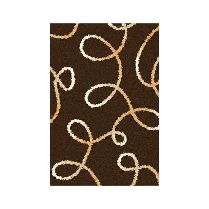 Ковёр SHAGGY ULTRA s612, 2*3 м, прямоугольный, BROWN