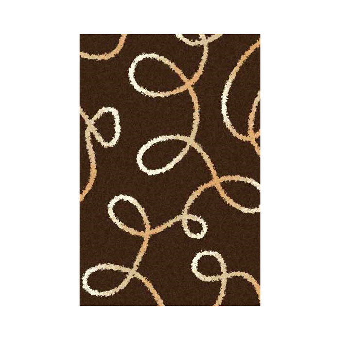 Ковёр SHAGGY ULTRA s612, 2*4 м, прямоугольный, BROWN