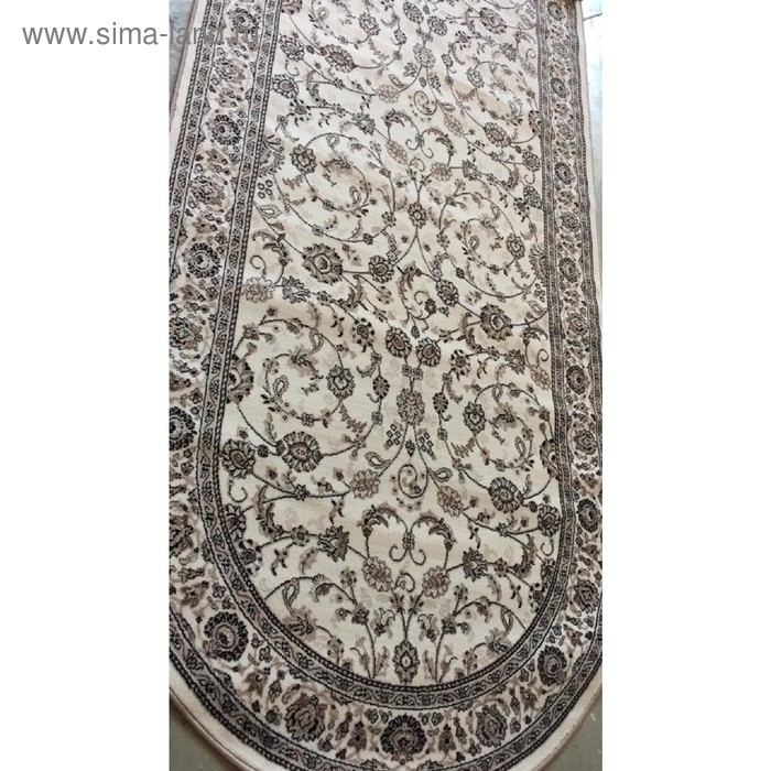 

Ковёр овальный Valencia Deluxe d251, размер 150 х 400 см, цвет cream-brown