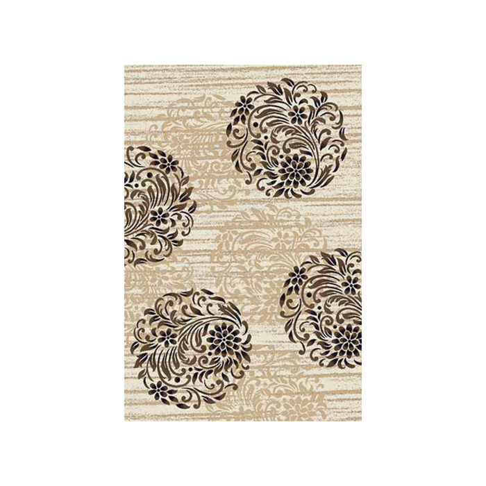 Ковёр Хит-Сет ПП VALENCIA DELUXE d303, 3*4 м, прямоугольный, CREAM-BROWN