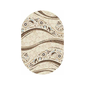 

Ковёр овальный Valencia Deluxe d312, размер 100 х 200 см, цвет cream-brown
