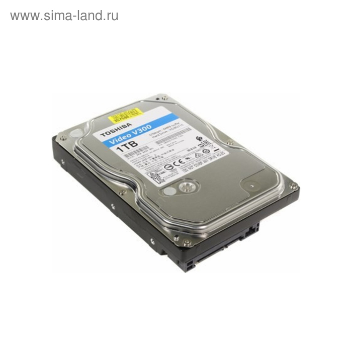 фото Жесткий диск toshiba sata-iii 1tb (hdwu110uzsva) video streaming v300 (5700rpm) 64mb 3.5"