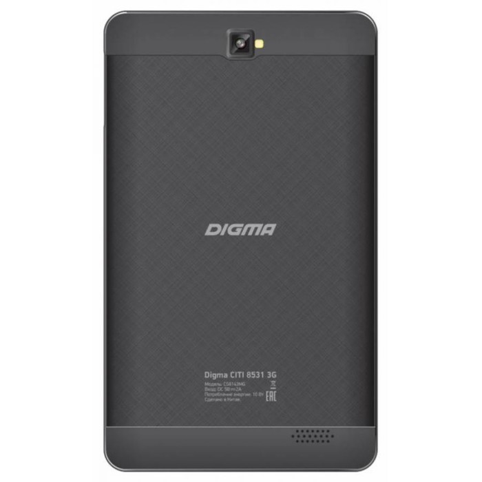 Планшет Digma CITI 8531 3G MT8321 1Gb/8Gb 8" 1280x800 3G Android 7.0 2Mp/0.3Mp графит/черный 38441