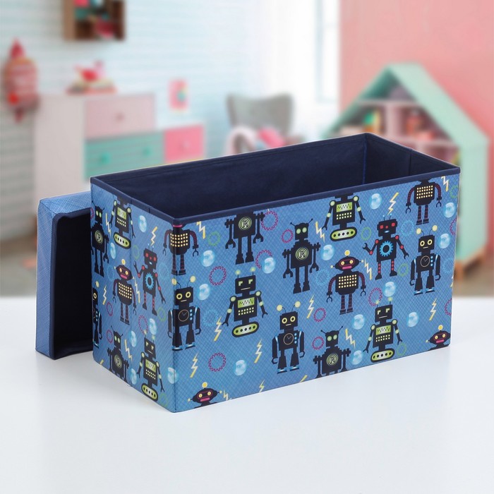 Короб для хранения 60x30x36 см "Роботы"