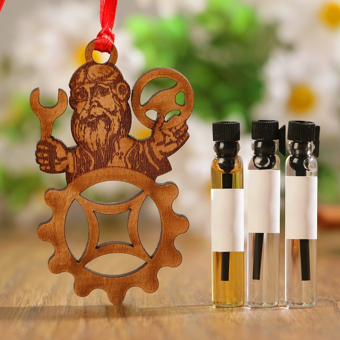 Набор магических экомасел "Зажиточный", 3 шт (1,5мл), пачули, мята, лайм, с подвеской в авто