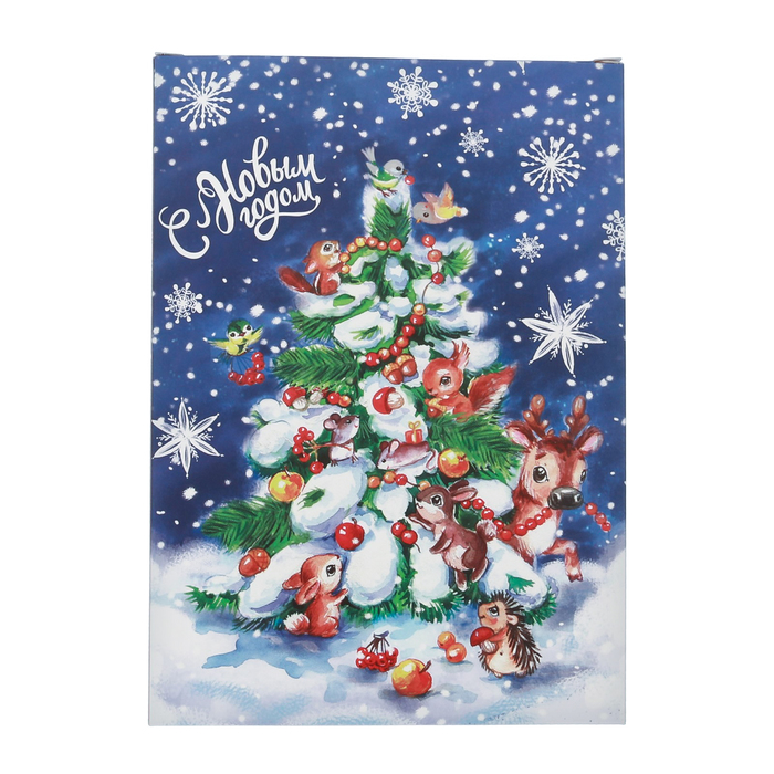 Коробка складная «С Новым годом», 22 х 30 х 10 см