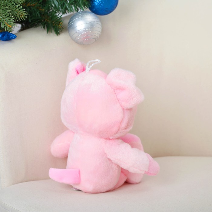 Мягкая игрушка "Хрюша большие лапки" с подвесом