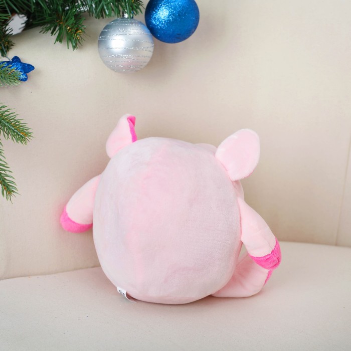 Мягкая музыкальная игрушка "Весёлый поросёнок"