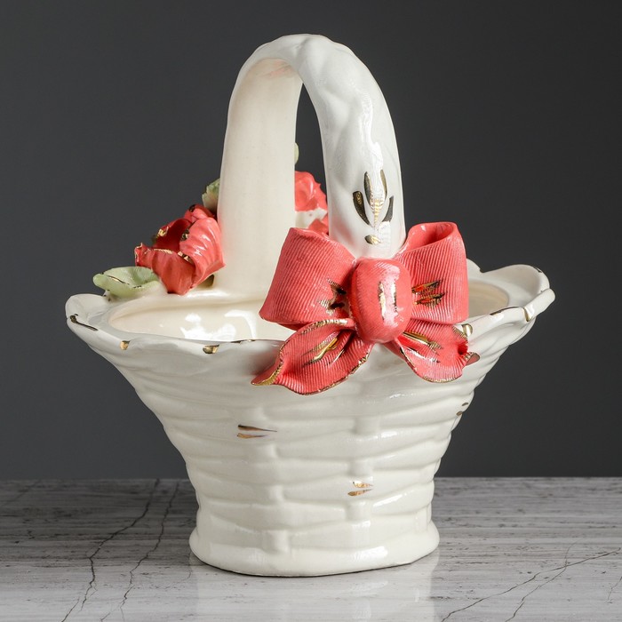 Ваза для конфет "Корзинка№2" 15 см