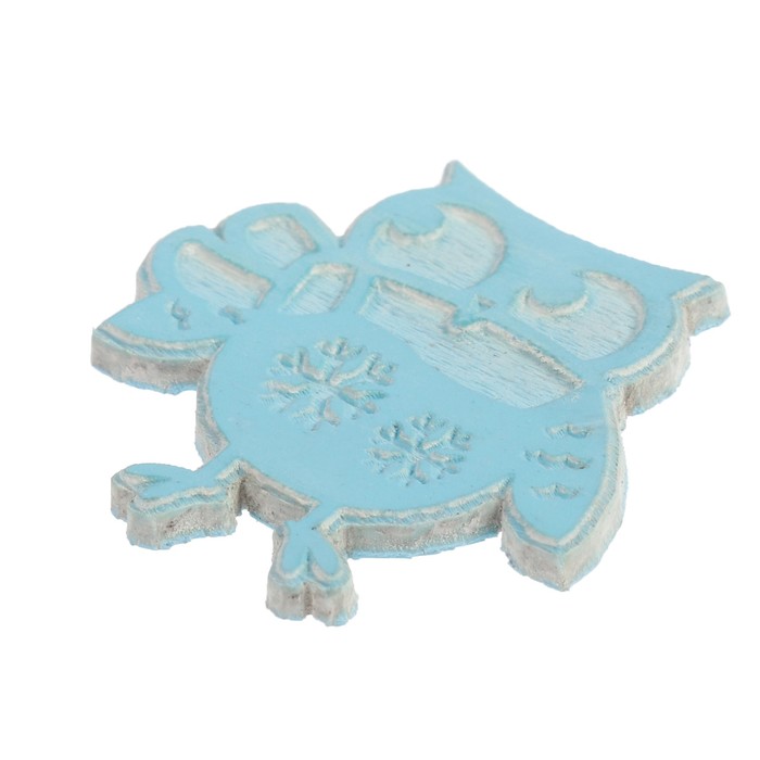 Штамп "Совушка со снежинками" 2,8х2,7 см