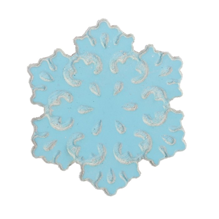 Штамп "Снежинка "Скромность" 2,6х2,9 см