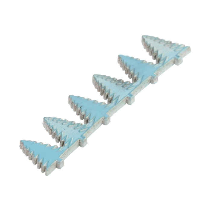 Штамп "Дружные ёлочки" 5,9х1,4 см