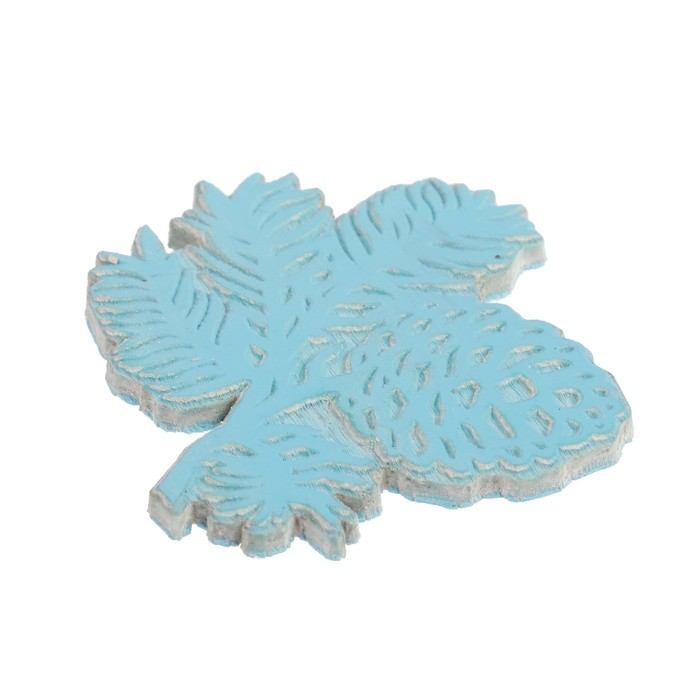 Штамп "Веточка с шишкой" 3,6х3,6 см