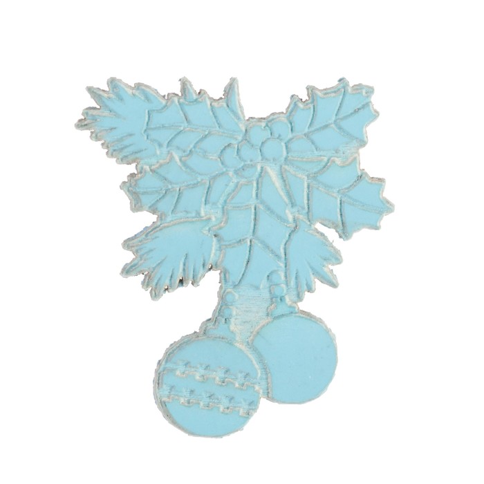 Штамп "Игрушки на веточке" 3х3,4 см