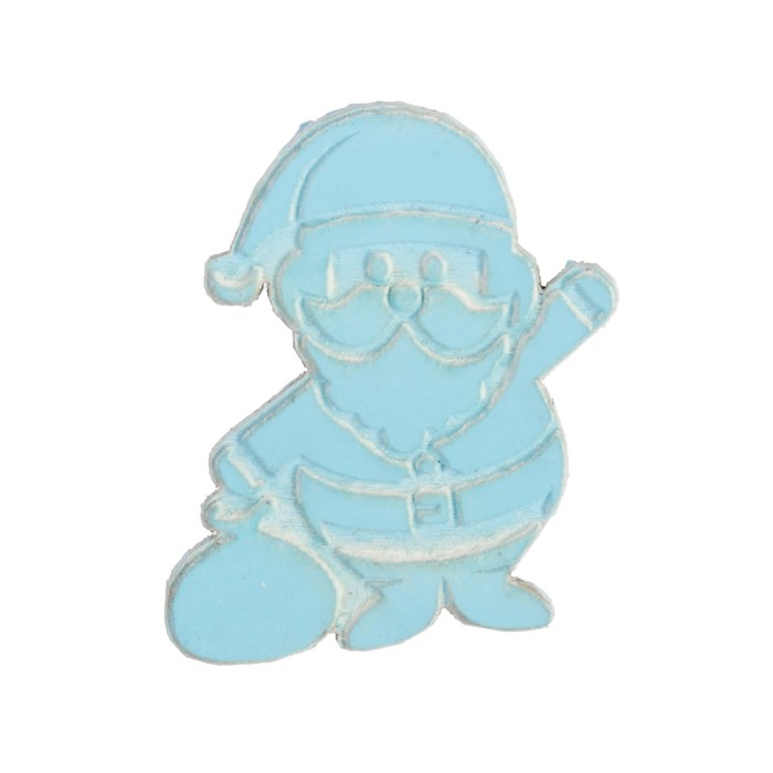 Штамп "Дед Мороз с мешком" 2,6х2,9 см