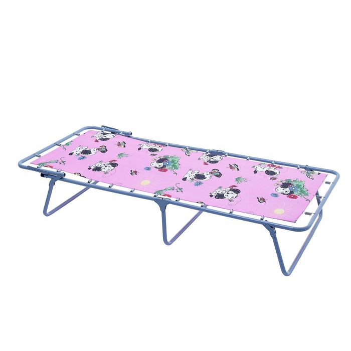 Раскладушка детская "Малыш" 145 × 65 × 24 см, максимальная нагрузка 60 кг