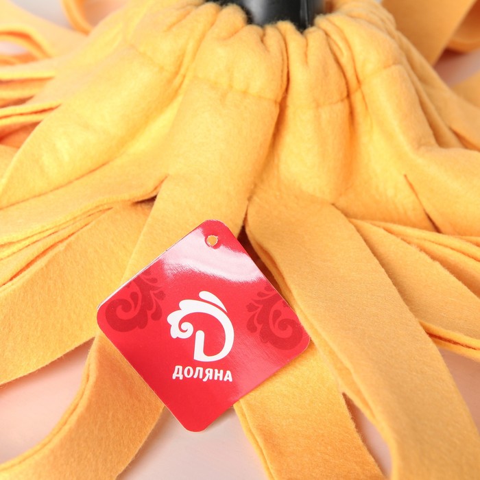 Швабра с отжимом, насадка из вискозы,126 см