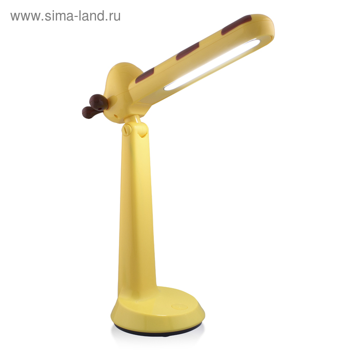 Светильник настольный «Жираф», СТ67 LED 5Вт жёлтый