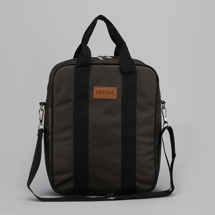 Сумка молодёжная, отдел на молнии, длинный ремень, цвет тёмно-оливковый