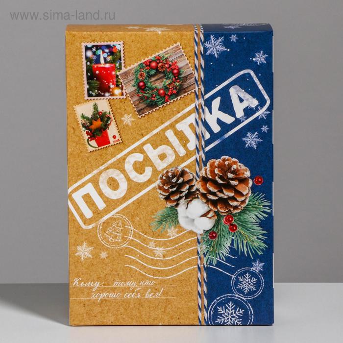 

Складная коробка «Посылка», 16 × 23 × 7.5 см