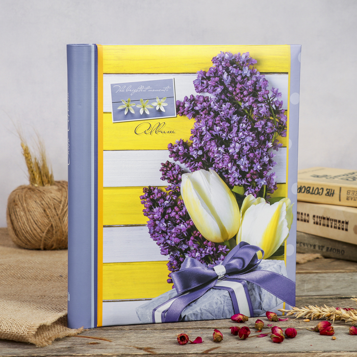 Фотоальбом магнитный 10 листов Image Art серия 127 цветы 23х28 см