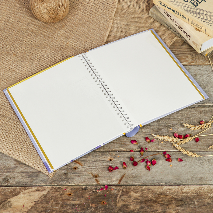 Фотоальбом магнитный 10 листов Image Art серия 127 цветы 23х28 см