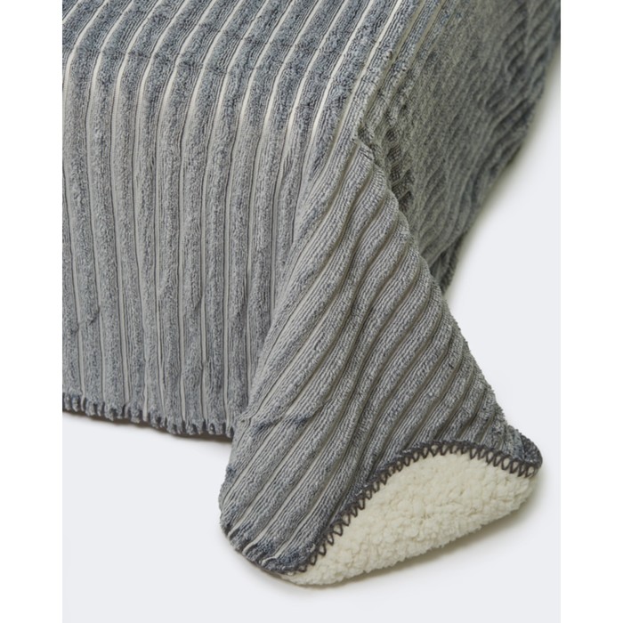 Плед Everest, размер 180х200 см, цвет серый, микрофибра