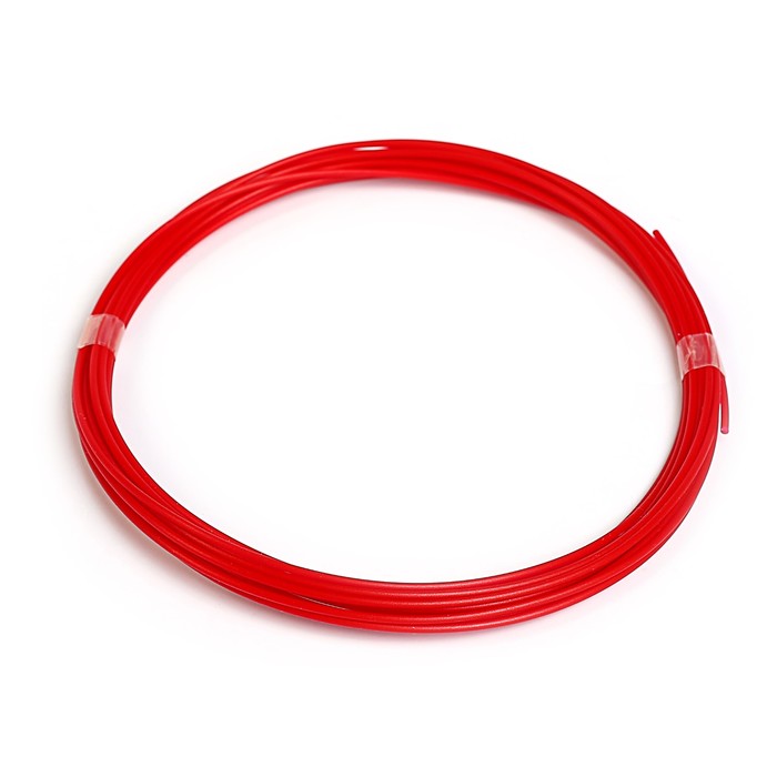 Пластик PLA, для 3Д ручки, длина 5 м, красный