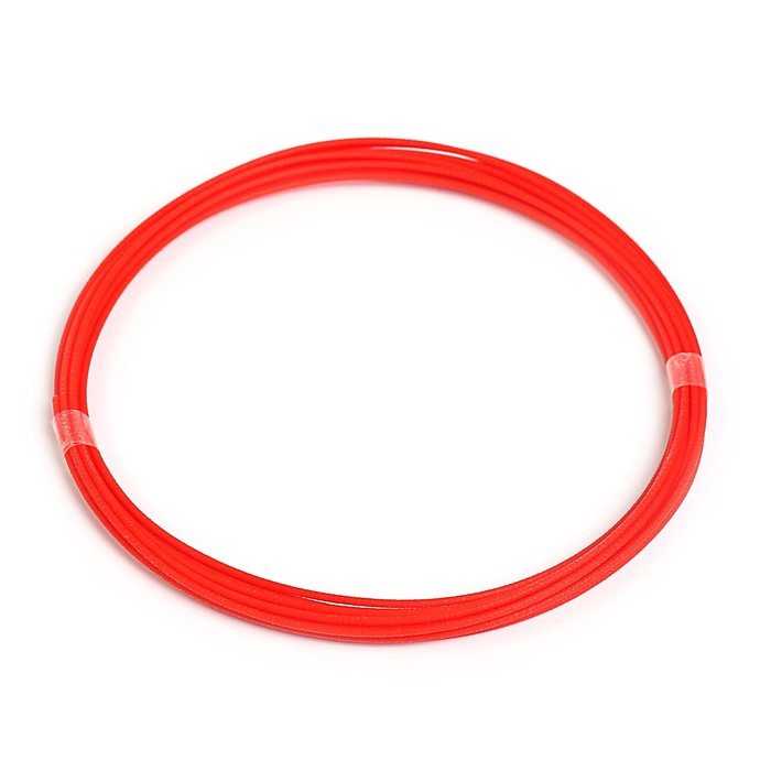 Пластик PLA, для 3Д ручки, длина 5 м, алый
