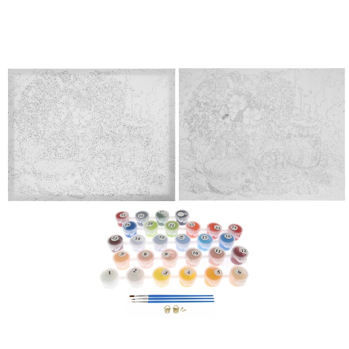 Картина по номерам "Вкусный натюрморт"