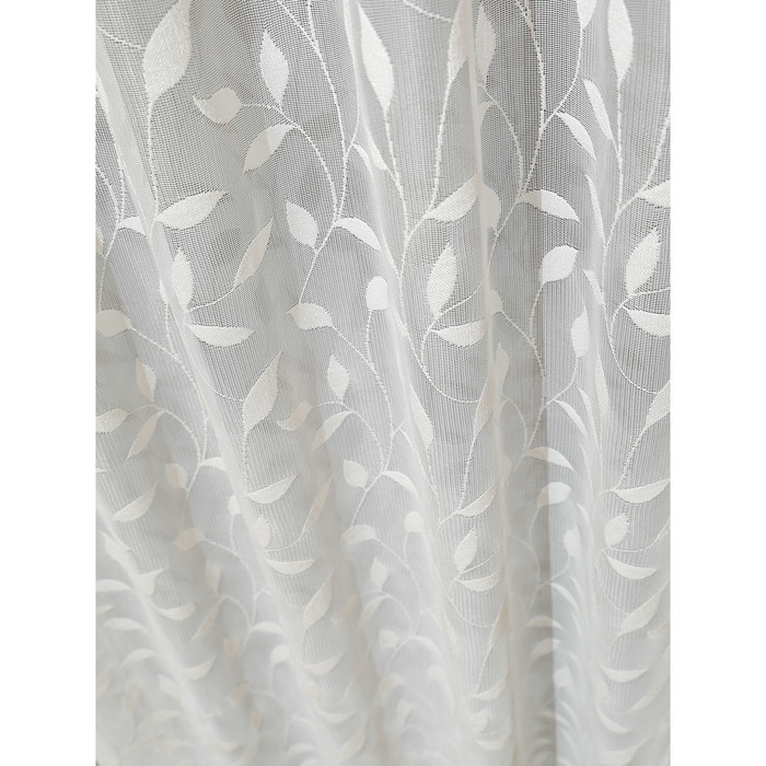 Штора для кухни 145х270 см тюль, пэ 100%